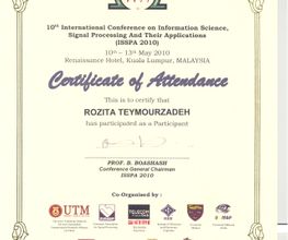International Conference ISSPA 2010